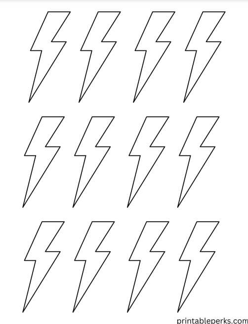 3 Lightning Bolts