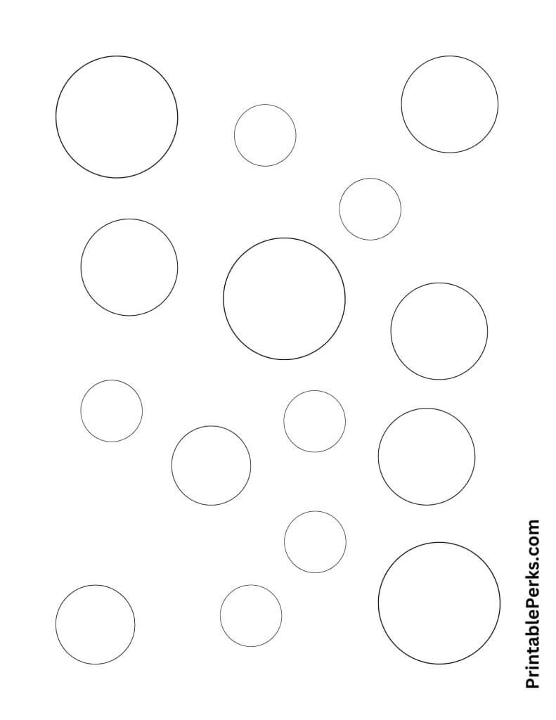 Multi-Sized Medium Circles