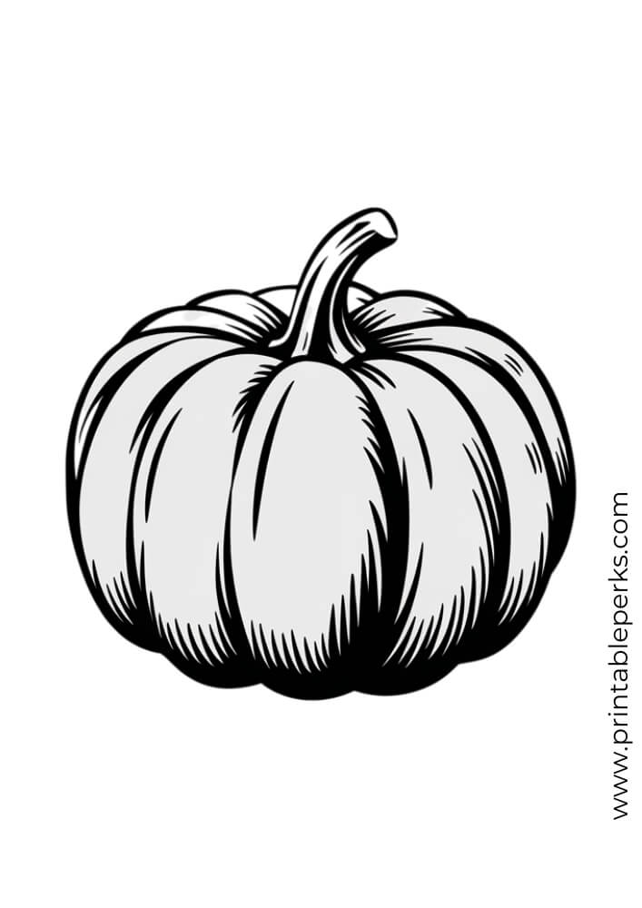 Pumpkin Coloring Page