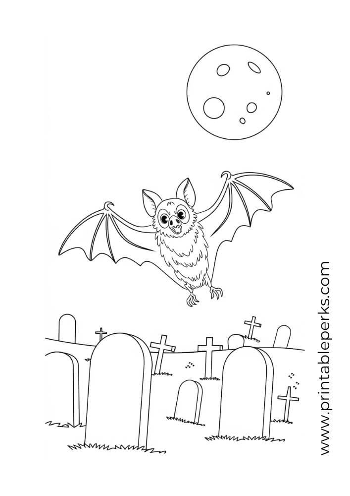 Spooky Halloween Bat