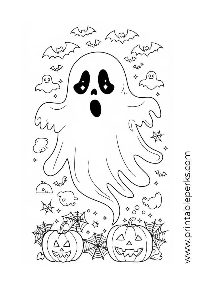 Spooky Halloween Ghost