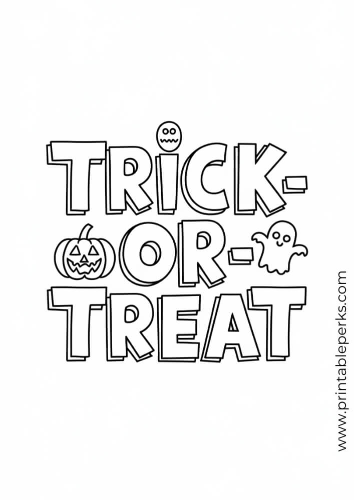 Trick-or-Treat Text